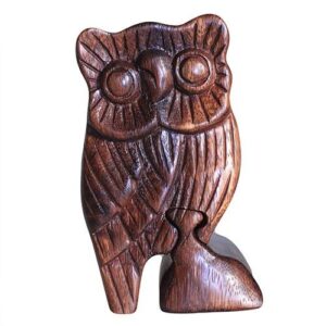 Bali-Puzzlebox – Eule