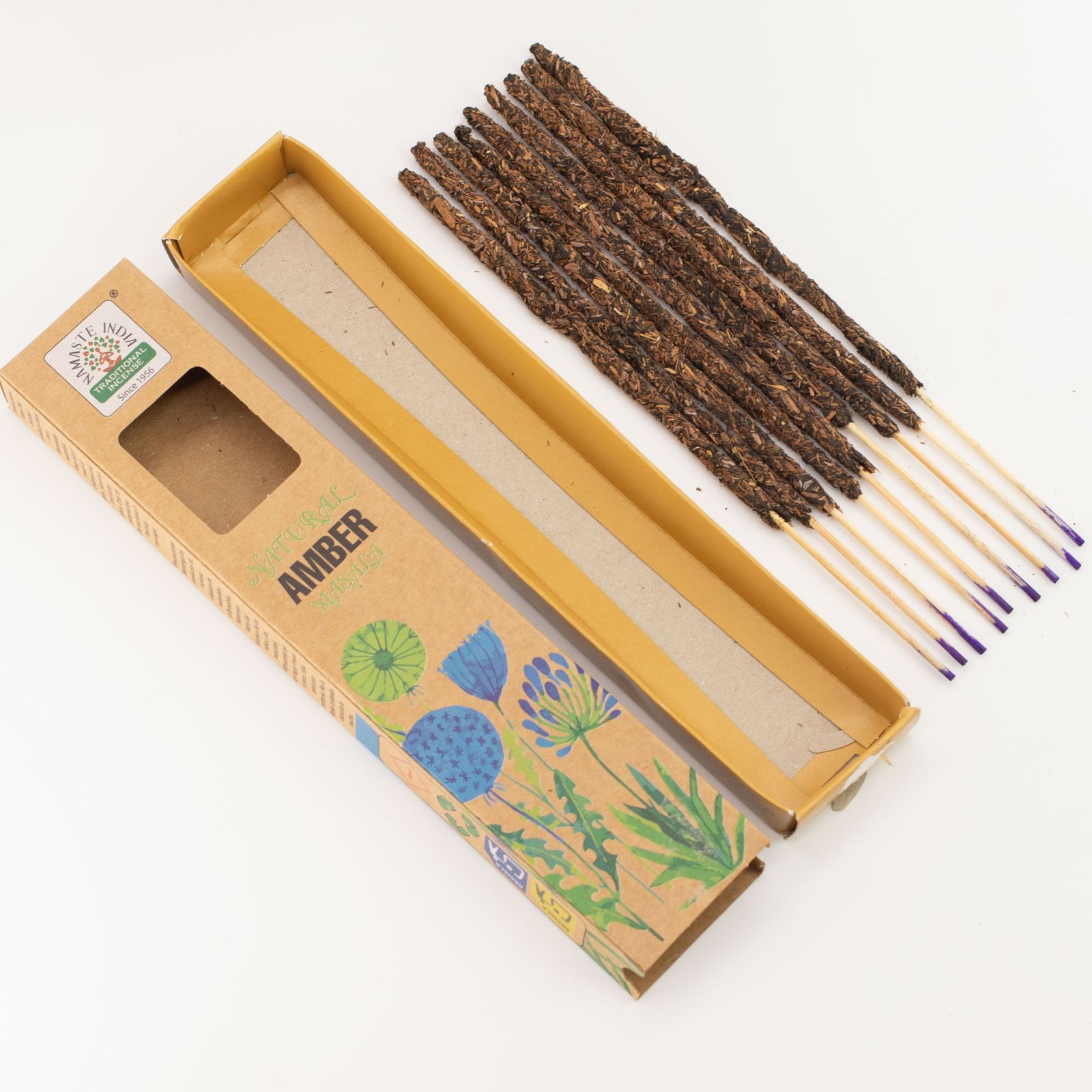 Räucherbündel – Natur-Masala-Räucherwerk – Amber – Bild 5